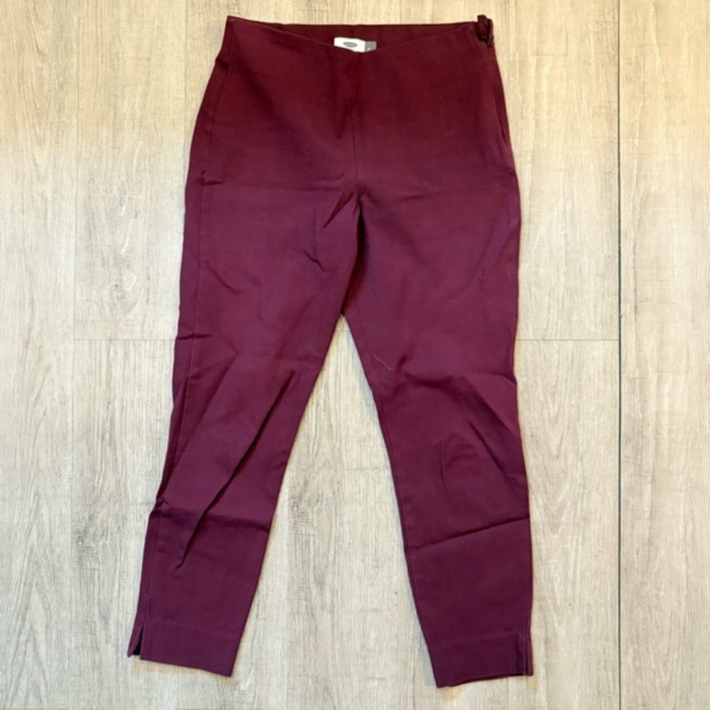 Old Navy Burgundy Women's Pants 6